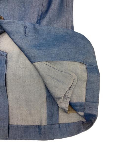 Martin Margiela14（マルタンマルジェラ14）Martin Margiela14 (マルタンマルジェラ14) シャンブレーセットアップスーツ ブルー サイズ:46の古着・服飾アイテム