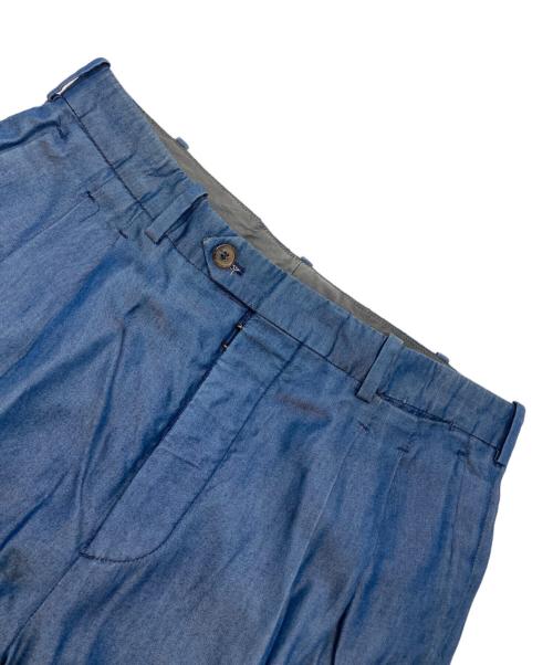 Martin Margiela14（マルタンマルジェラ14）Martin Margiela14 (マルタンマルジェラ14) シャンブレーセットアップスーツ ブルー サイズ:46の古着・服飾アイテム