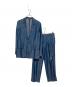 Martin Margiela14（マルタンマルジェラ14）の古着「シャンブレーセットアップスーツ」｜ブルー