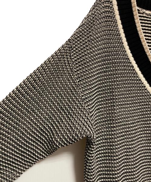 son of the cheese（（サノバチーズ））SON OF THE CHEESE (（サノバチーズ）) チルデンセーター ブラック サイズ:XLの古着・服飾アイテム