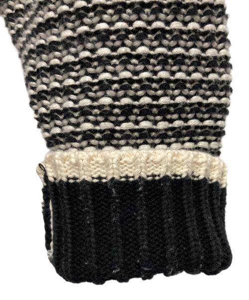 son of the cheese（（サノバチーズ））SON OF THE CHEESE (（サノバチーズ）) チルデンセーター ブラック サイズ:XLの古着・服飾アイテム