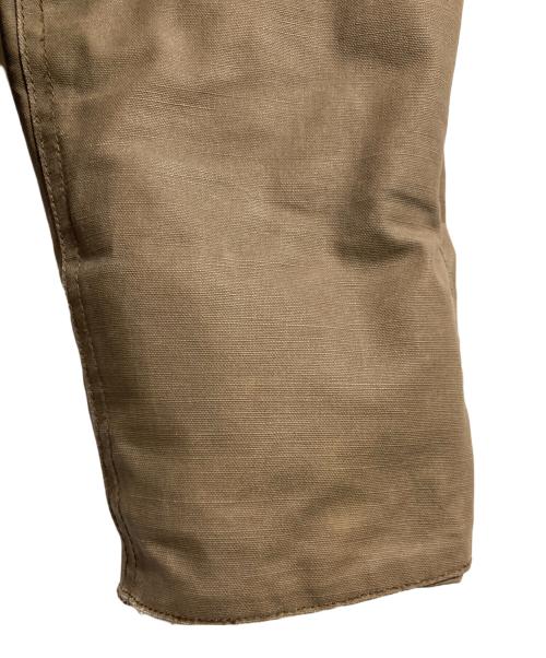 BACK CHANNEL（バックチャンネル）BACK CHANNEL (バックチャンネル) 加工カバーオール ベージュ サイズ:Mの古着・服飾アイテム