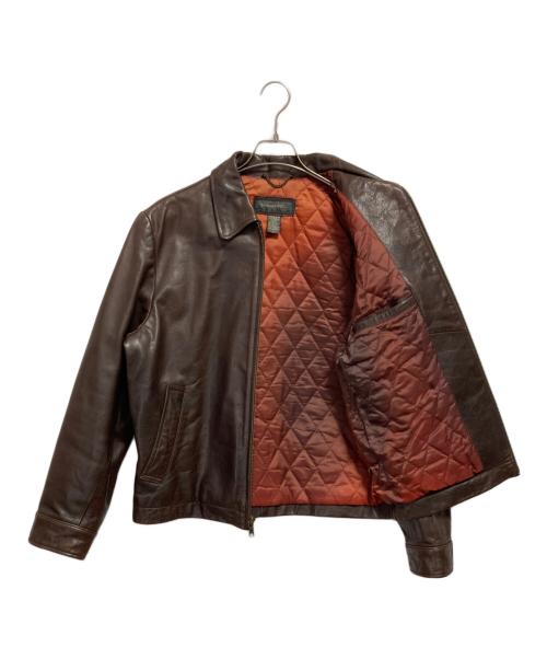 BANANA REPUBLIC（バナナリパブリック）BANANA REPUBLIC (バナナリパブリック) レザージャケット ブラウン サイズ:Sの古着・服飾アイテム