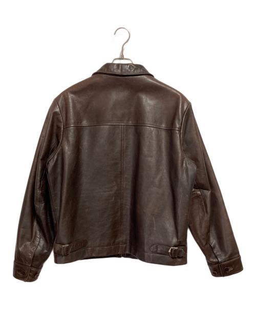 BANANA REPUBLIC（バナナリパブリック）BANANA REPUBLIC (バナナリパブリック) レザージャケット ブラウン サイズ:Sの古着・服飾アイテム