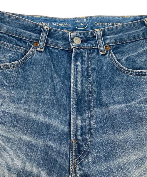 45rpm（45アールピーエム）45rpm (45アールピーエム) ライ麦デニムのシャルロット5 インディゴ サイズ:27の古着・服飾アイテム