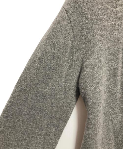 CLANE（クラネ）CLANE (クラネ) W FACE CENTER SLIT KNIT TOPS グレー サイズ:SIZE 1の古着・服飾アイテム