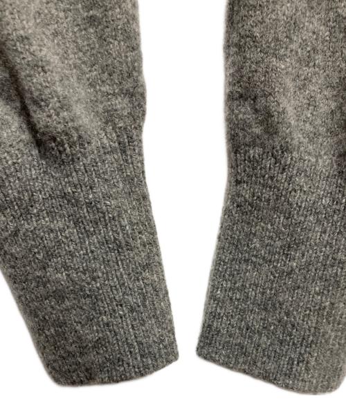 CLANE（クラネ）CLANE (クラネ) W FACE CENTER SLIT KNIT TOPS グレー サイズ:SIZE 1の古着・服飾アイテム