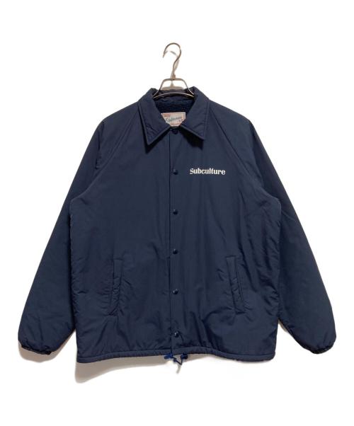Subculture（サブカルチャー）Subculture (サブカルチャー) SC EAGLE COACHES JACKET ネイビー サイズ:SIZE 1の古着・服飾アイテム