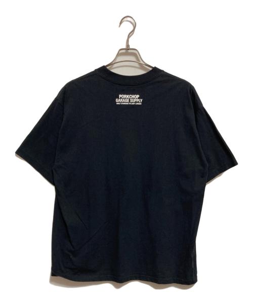 PORKCHOP GARAGE SUPPLY（ポークチョップガレージサプライ）PORKCHOP GARAGE SUPPLY (ポークチョップガレージサプライ) プリントTシャツ ブラック サイズ:Mの古着・服飾アイテム