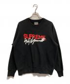 SUPREME×YOHJI YAMAMOTOシュプリーム×ヨウジヤマモト）の古着「Crewneck スウェット」｜ブラック