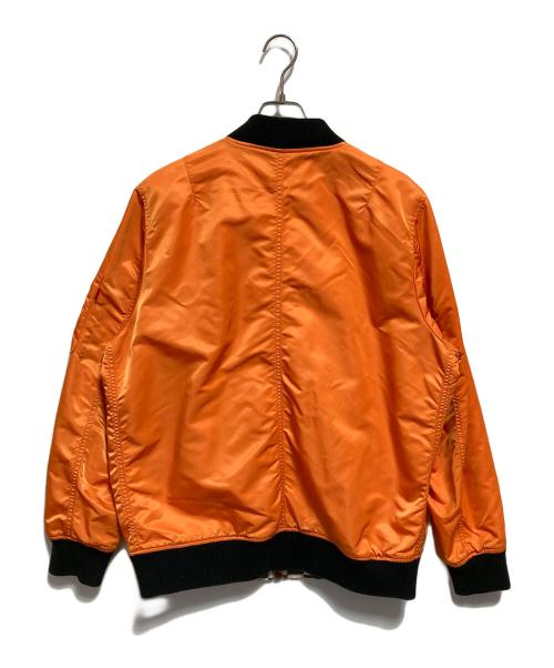 SUPREME（シュプリーム）SUPREME (シュプリーム) Reversible Checkered Ma-1 オレンジ×ブラック×ホワイト サイズ:XLの古着・服飾アイテム