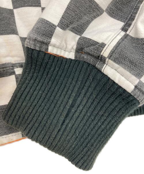 SUPREME（シュプリーム）SUPREME (シュプリーム) Reversible Checkered Ma-1 オレンジ×ブラック×ホワイト サイズ:XLの古着・服飾アイテム