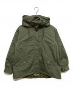 green label relaxingグリーンレーベルリラクシング）の古着「モッズコート ミドル」｜グリーン