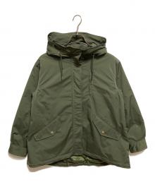 green label relaxing（グリーンレーベルリラクシング）の古着「モッズコート ミドル」｜グリーン