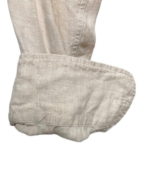 James Mortimer（ジェームス・モルティマー）James Mortimer (ジェームス・モルティマー) リネンシャツ アイボリー サイズ:38の古着・服飾アイテム