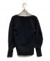 uncrave (アンクレイヴ) MERINO WOOL VOLUMESLEEVE KNIT ブラック サイズ:1：5000円
