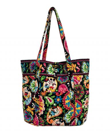 Vera Bradley ブラックキルティング トートバッグ 中古・古着通販】VERA BRADLEY (ベラ・ブラッドリ) Disney (ディズニー