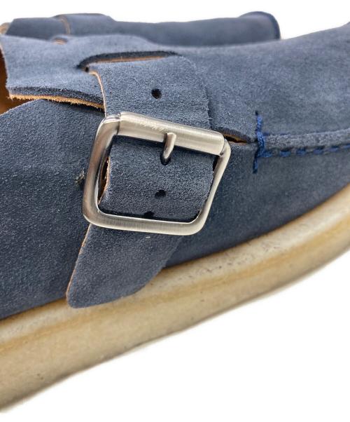 PADMORE&BARNES（パドモア&バーンズ）PADMORE&BARNES (パドモア&バーンズ) B-SHOP (ビショップ) Arran Moccasins シューズ ネイビー サイズ:6の古着・服飾アイテム