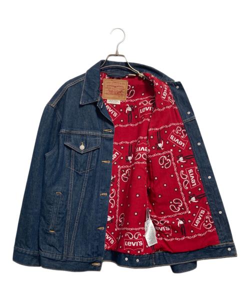 LEVI'S PReMIUM（リーバイス プレミアム）LEVI'S PReMIUM (リーバイス プレミアム) バンダナ裏地デニムトラッカージャケット インディゴ サイズ:XSの古着・服飾アイテム
