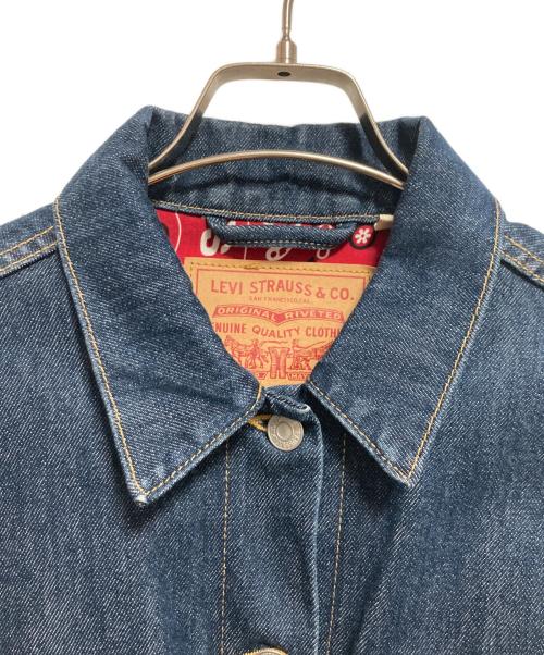 LEVI'S PReMIUM（リーバイス プレミアム）LEVI'S PReMIUM (リーバイス プレミアム) バンダナ裏地デニムトラッカージャケット インディゴ サイズ:XSの古着・服飾アイテム