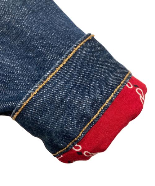 LEVI'S PReMIUM（リーバイス プレミアム）LEVI'S PReMIUM (リーバイス プレミアム) バンダナ裏地デニムトラッカージャケット インディゴ サイズ:XSの古着・服飾アイテム