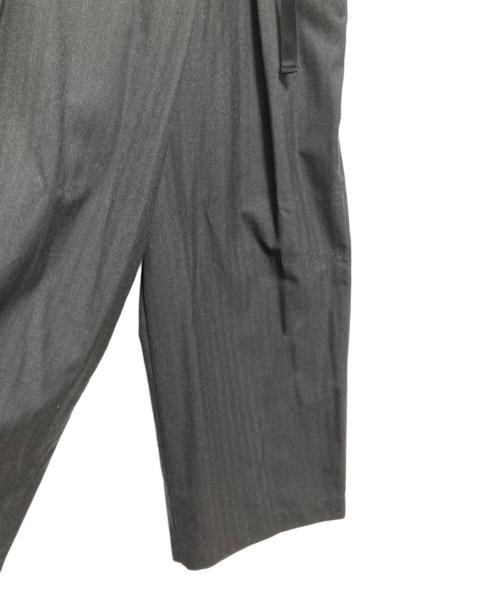 THE NORTHFACE PURPLELABEL（ザ・ノースフェイス パープルレーベル）THE NORTHFACE PURPLELABEL (ザ・ノースフェイス パープルレーベル) Combat Wool Plaid Wide Pants ブラック サイズ:Sの古着・服飾アイテム