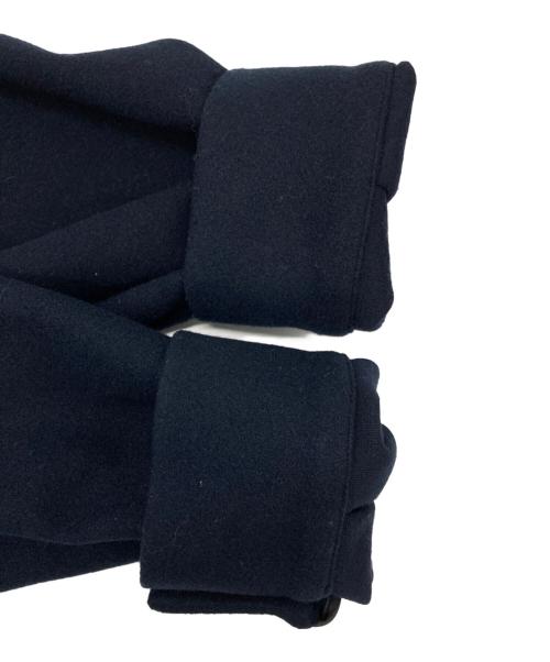 ourhome（アワホーム）ourhome (アワホーム) パイピング使いのノーカラージャケット ネイビー サイズ:FREEの古着・服飾アイテム