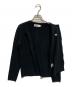 courreges (クレージュ) ロゴニットカーディガン ブラック サイズ:160A：9000円