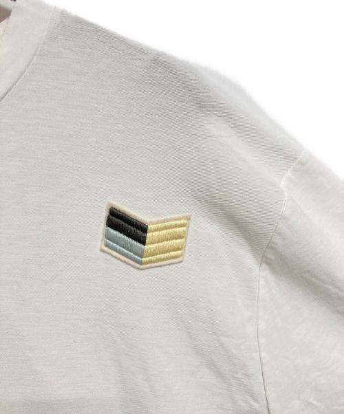 JIL SANDER（ジルサンダー）JIL SANDER (ジルサンダー) ワンポイントTシャツ ホワイト サイズ:XLの古着・服飾アイテム