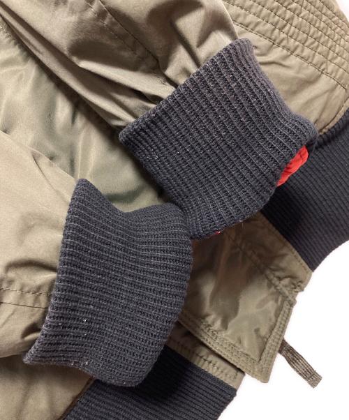 DIESEL（ディーゼル）DIESEL (ディーゼル) ファー付きボンバージャケット オリーブ サイズ:XSの古着・服飾アイテム