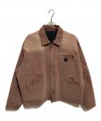 yoru club-）の古着「ジップアップジャケット」｜ベージュ