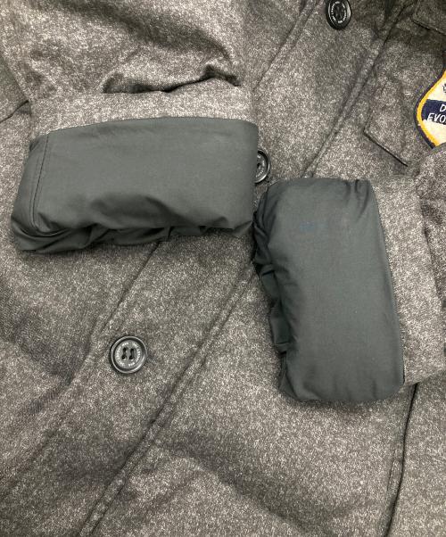 VAN（ヴァン）VAN (ヴァン) ワッペンダウンジャケット ブラック サイズ:Mの古着・服飾アイテム