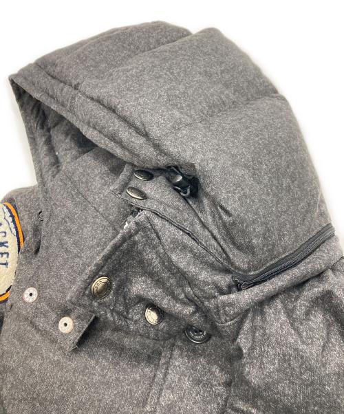 VAN（ヴァン）VAN (ヴァン) ワッペンダウンジャケット ブラック サイズ:Mの古着・服飾アイテム