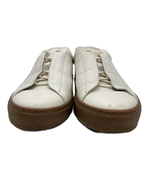 travel shoes by chausser（トラベルシューズバイショセ）travel shoes by chausser (トラベルシューズバイショセ) ローカットスニーカー アイボリー サイズ:36の古着・服飾アイテム