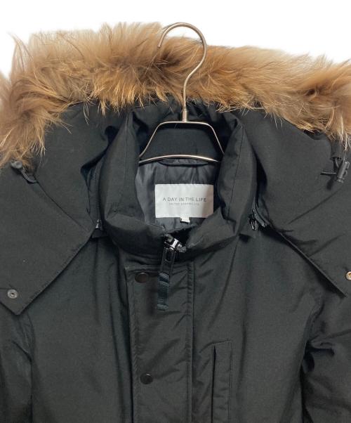 a day in the life（ア デイ イン ザ ライフ）a day in the life (ア デイ イン ザ ライフ) ダウンコート ブラック サイズ:Sの古着・服飾アイテム