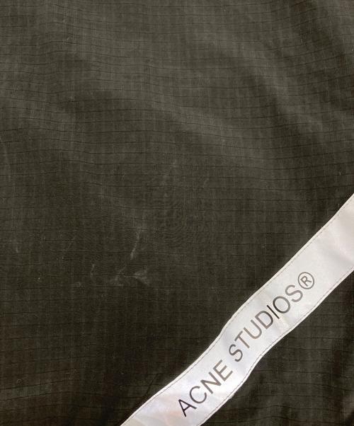 Acne studios（アクネ ストゥディオス）Acne studios (アクネ ストゥディオス) リップストップ ナイロン トラックジャケット ブラック サイズ:46の古着・服飾アイテム
