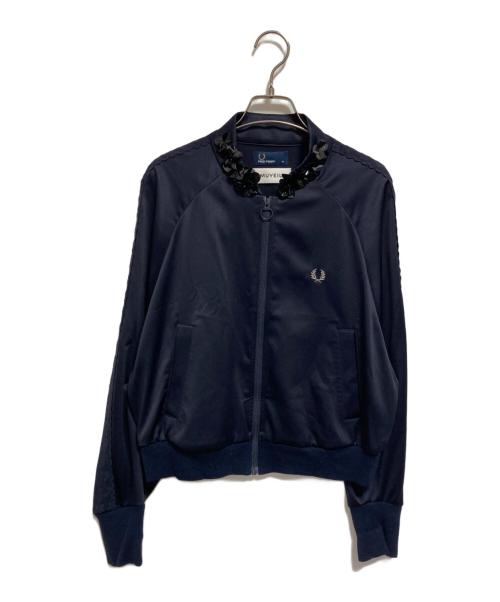 FRED PERRY（フレッドペリー）FRED PERRY (フレッドペリー) MUVEIL (ミュベール) 別注 TRACK JACKET ネイビー サイズ:10の古着・服飾アイテム