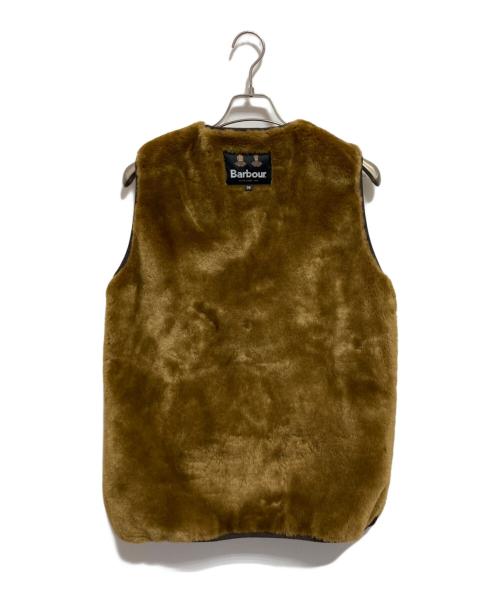 Barbour（バブアー）Barbour (バブアー) SL FUR LINER ベスト ベージュ サイズ:38の古着・服飾アイテム