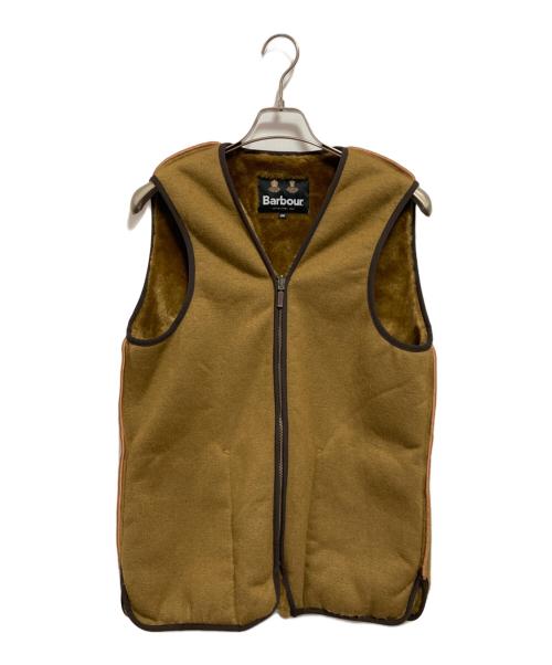 Barbour（バブアー）Barbour (バブアー) SL FUR LINER ベスト ベージュ サイズ:38の古着・服飾アイテム