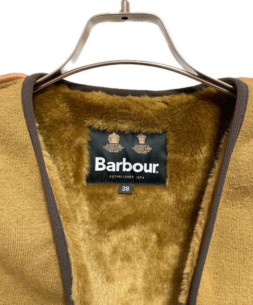 Barbour（バブアー）Barbour (バブアー) SL FUR LINER ベスト ベージュ サイズ:38の古着・服飾アイテム