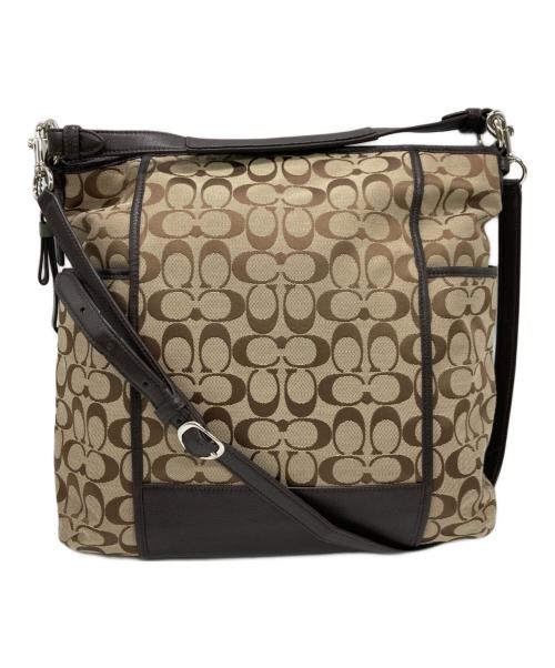 COACH（コーチ）COACH (コーチ) ショルダーバッグ ベージュの古着・服飾アイテム
