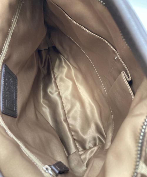 COACH（コーチ）COACH (コーチ) ショルダーバッグ ベージュの古着・服飾アイテム