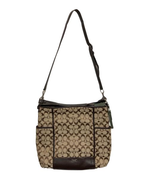 COACH（コーチ）COACH (コーチ) ショルダーバッグ ベージュの古着・服飾アイテム