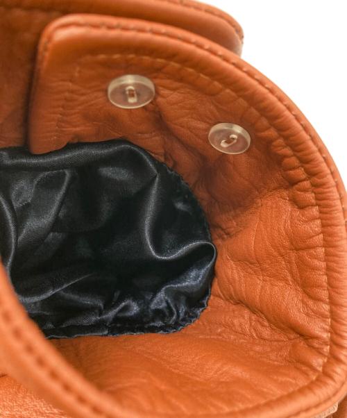 Haruf（ハルフ）Haruf (ハルフ) カウレザージャケット ブラウン サイズ:Lの古着・服飾アイテム