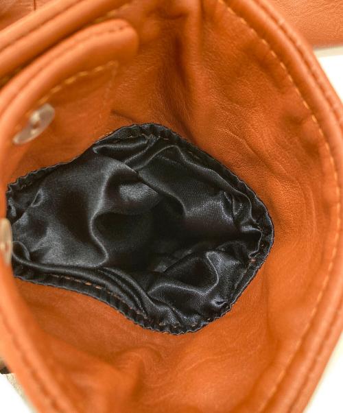 Haruf（ハルフ）Haruf (ハルフ) カウレザージャケット ブラウン サイズ:Lの古着・服飾アイテム