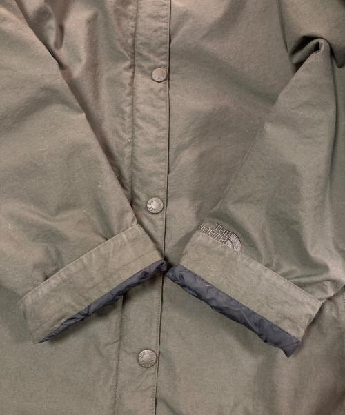 THE NORTH FACE（ザ ノース フェイス）THE NORTH FACE (ザ ノース フェイス) Compact Nomad Coat オリーブ サイズ:Lの古着・服飾アイテム
