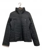 BURBERRY BLUE LABELバーバリーロンドンブルーレーベル）の古着「中綿ジャケット」｜ブラック