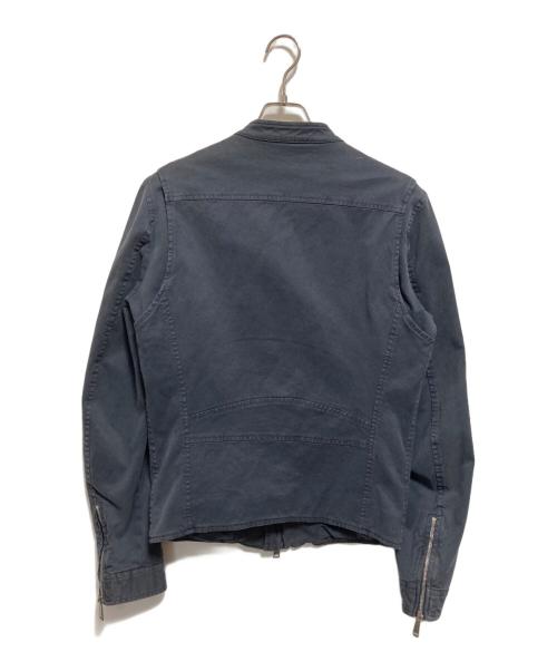 DSQUARED2（ディースクエアード）DSQUARED2 (ディースクエアード) マルチジップアップジャケット ネイビー サイズ:48の古着・服飾アイテム