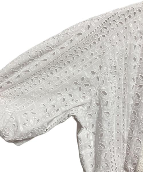 theory luxe（セオリーリュクス）theory luxe (セオリーリュクス) ALIYA EYELET KAYLEE ホワイト サイズ:38の古着・服飾アイテム