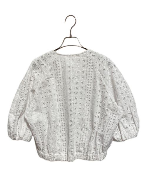 theory luxe（セオリーリュクス）theory luxe (セオリーリュクス) ALIYA EYELET KAYLEE ホワイト サイズ:38の古着・服飾アイテム